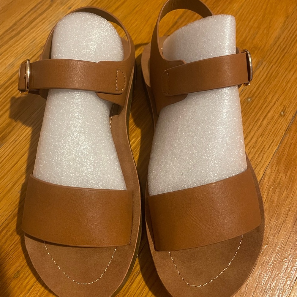 Brown sandals